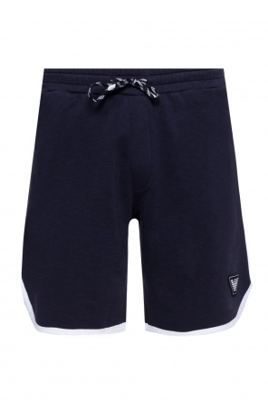 Dresowe szorty z naszywką, zdjęcie 1 Dresowe szorty z naszywką od Emporio Armani